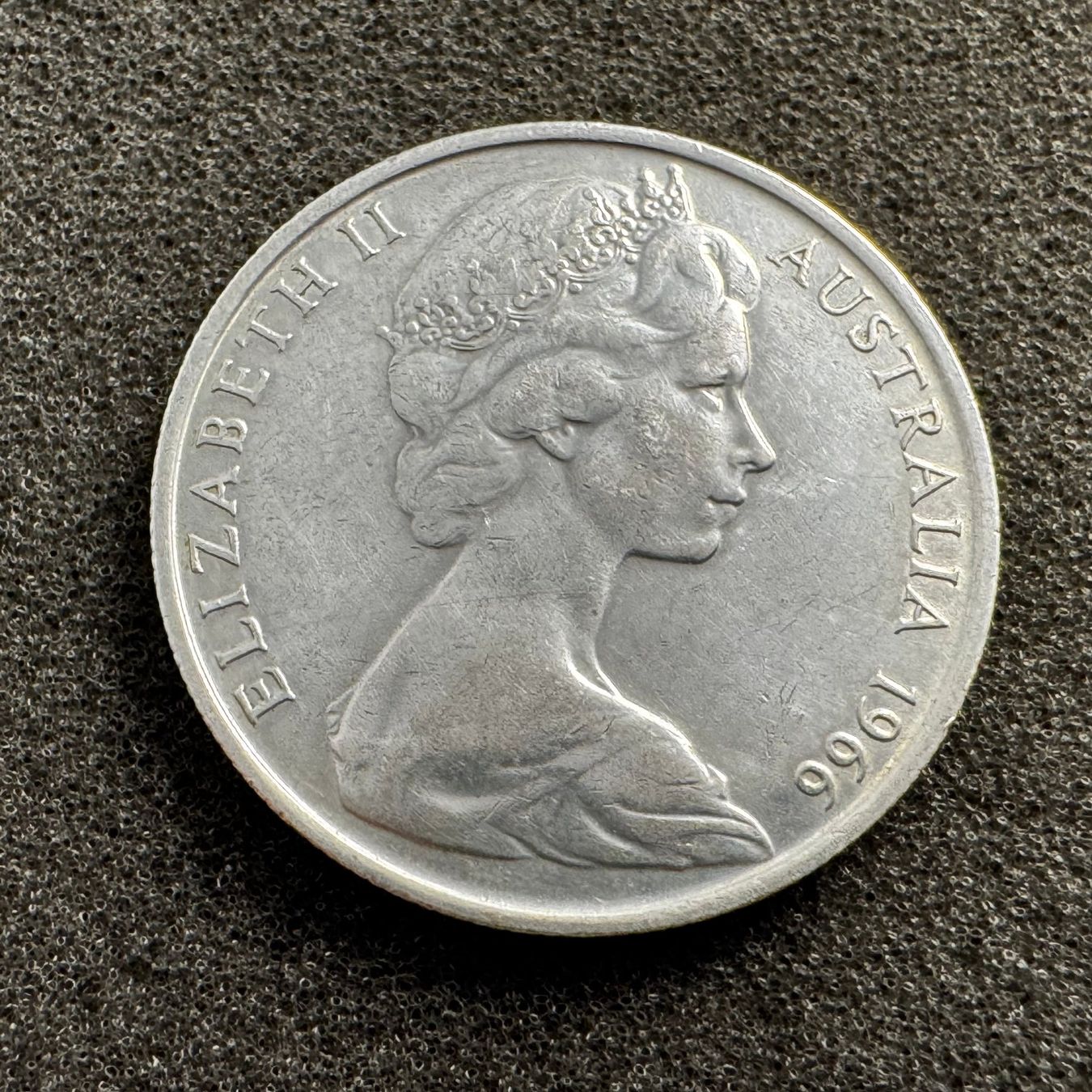Alle Münzen: 50 Cent Asutralien Silber 1966 – Gebraucht aus Reitnau von tb-muenzen 1