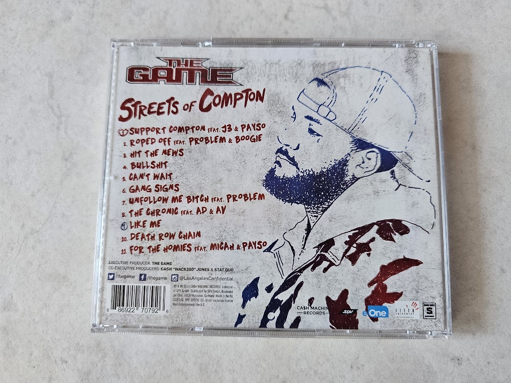 CD: The Game  -  Streets Of Compton – Usato da Schneisingen venduto da backstore24 1