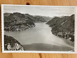 Mte. Brè - Lago di Lugano - AK 1941