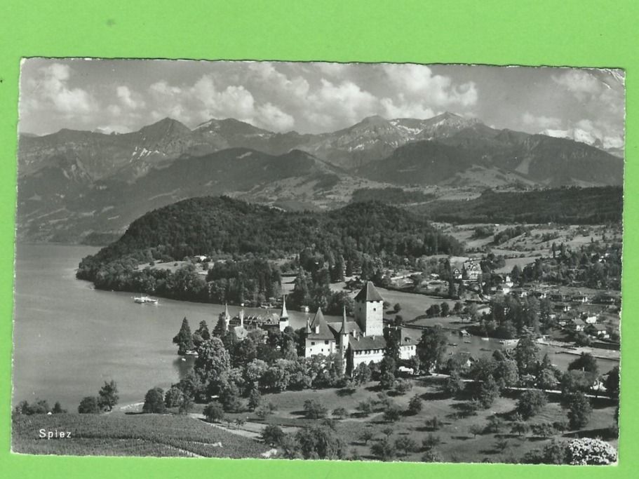 Cartoline postali: Spiez – Usato da Zürich venduto da t24_de