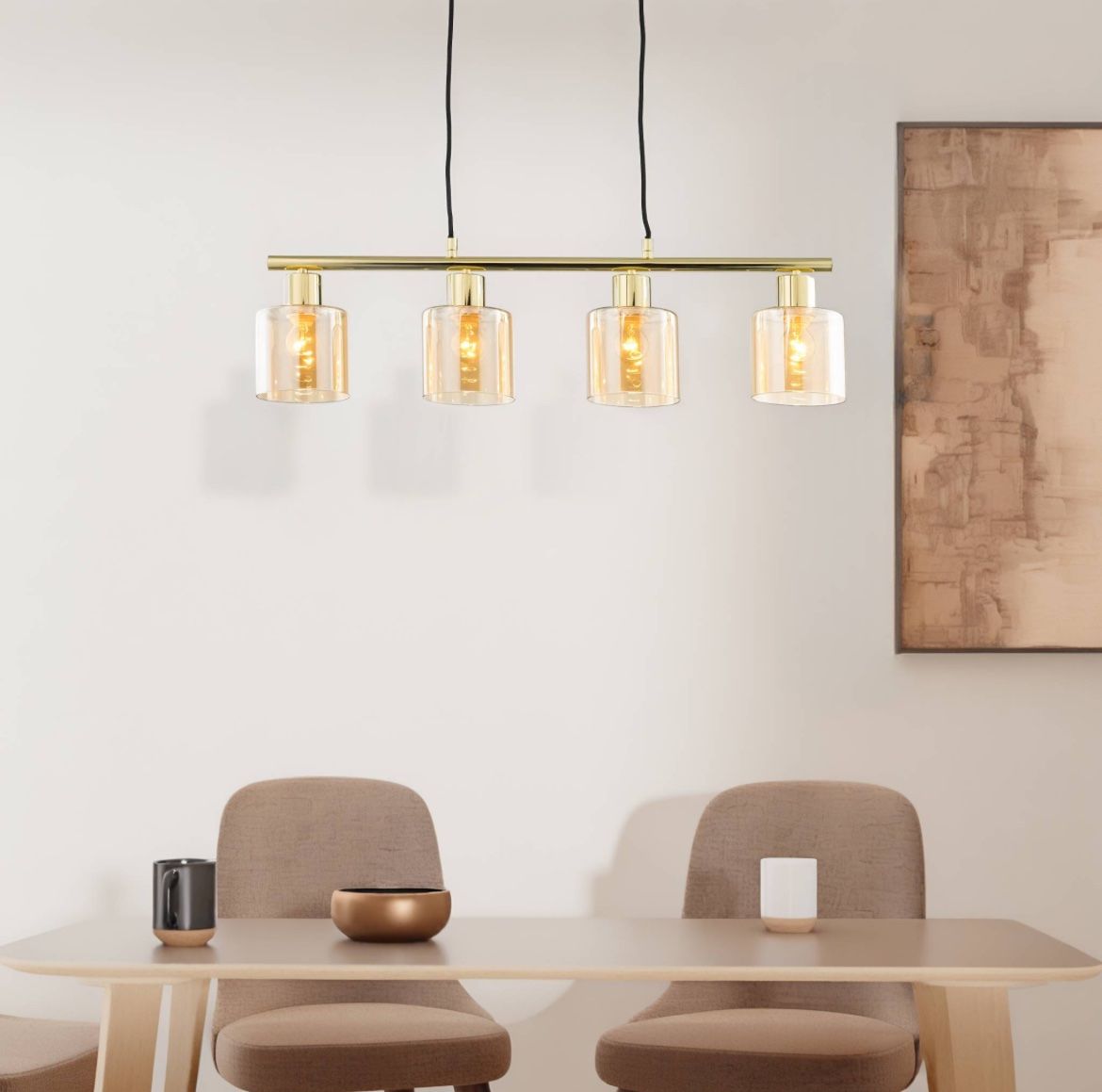 Lampadari & plafoniere: goldene Pendelleuchte Home24 – Usato da Zürich venduto da nandau 2