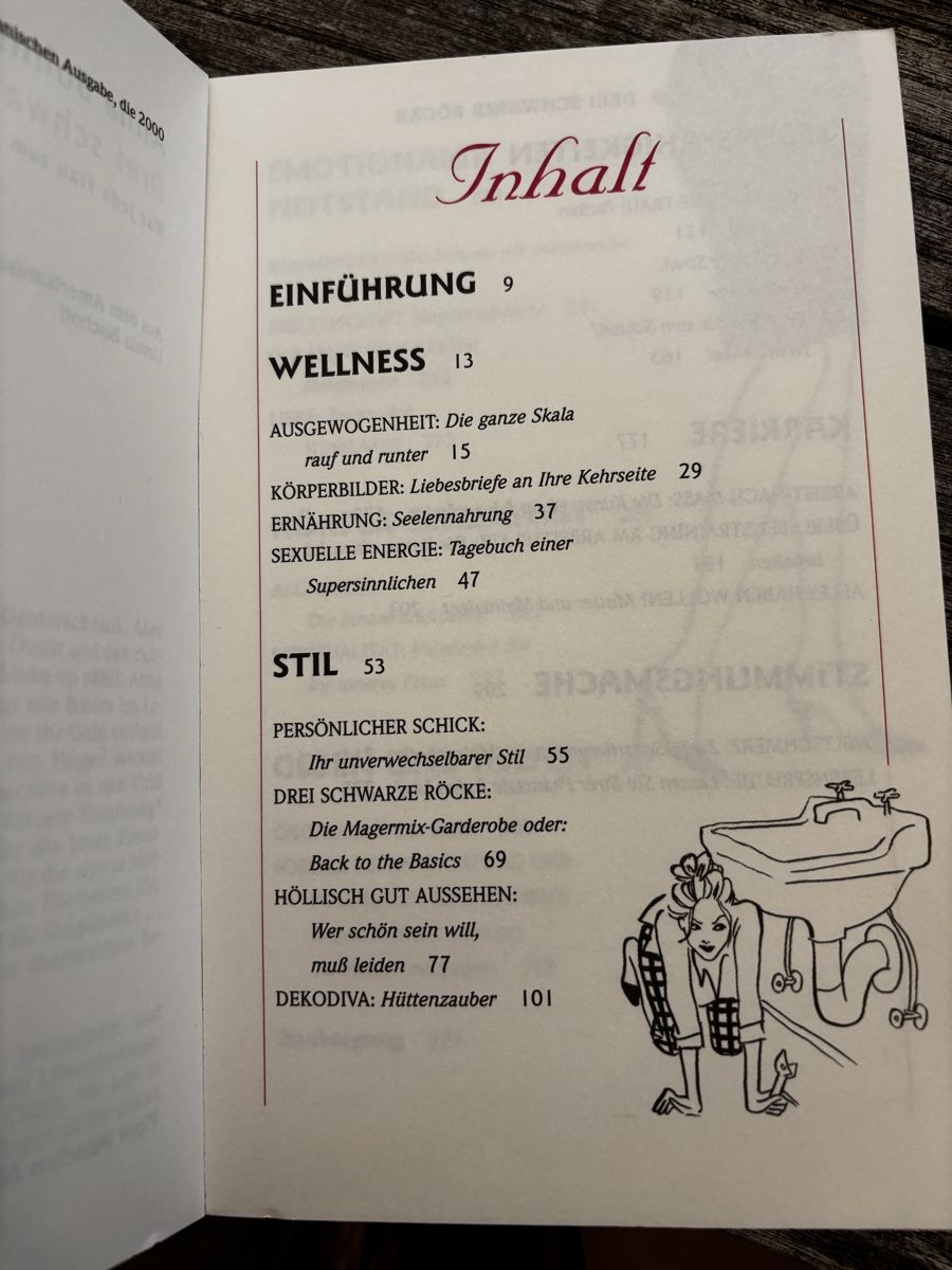 Libri: Anna Johnson - Drei schwarze Röcke - Basic Living 📖 – Usato da Hinteregg venduto da Natsuki13 4