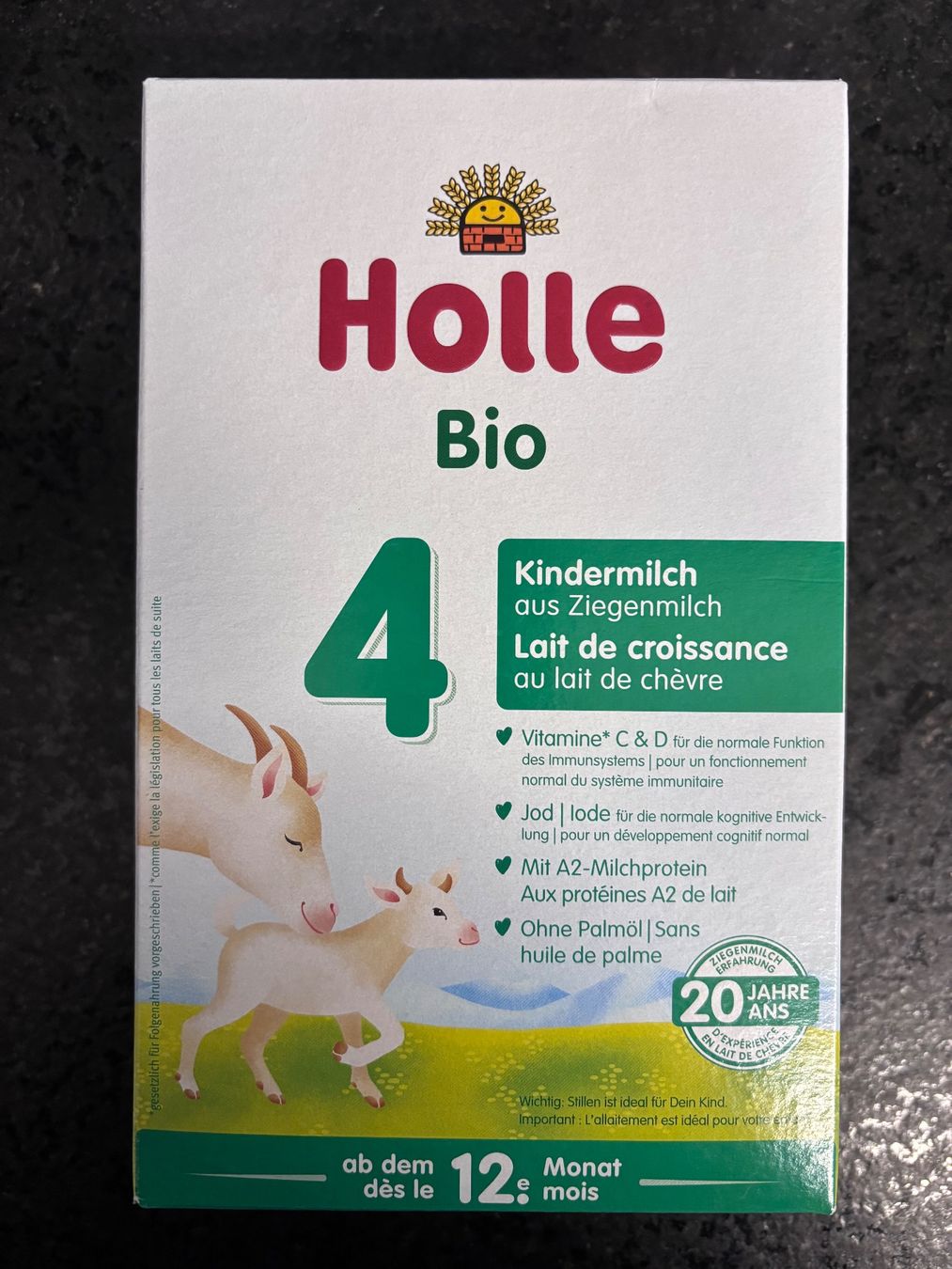 Lebensmittel & Spezialitäten: Holle Bio 4 Ziege – Neu und originalverpackt aus Horgen von sha_8f55