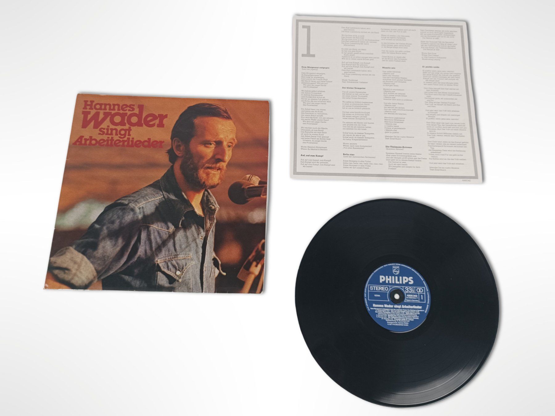 Dischi in vinile: Vinyl Hannes Wader - singt Arbeiterlieder – Usato da Suhr venduto da Restwert_Suhr 3