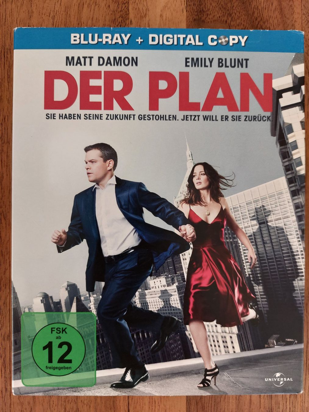 Tutti i DVDs: Blu Ray - Der Plan mit Matt Damon & Emily Blunt – Usato da Rheinfelden venduto da FilmAuktion