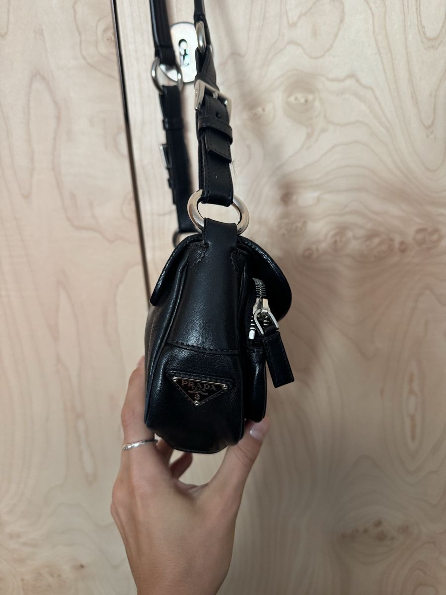 Prada Borse da donna: Prada bag tasche black leather – Usato da Zürich venduto da gva_r9gs 3