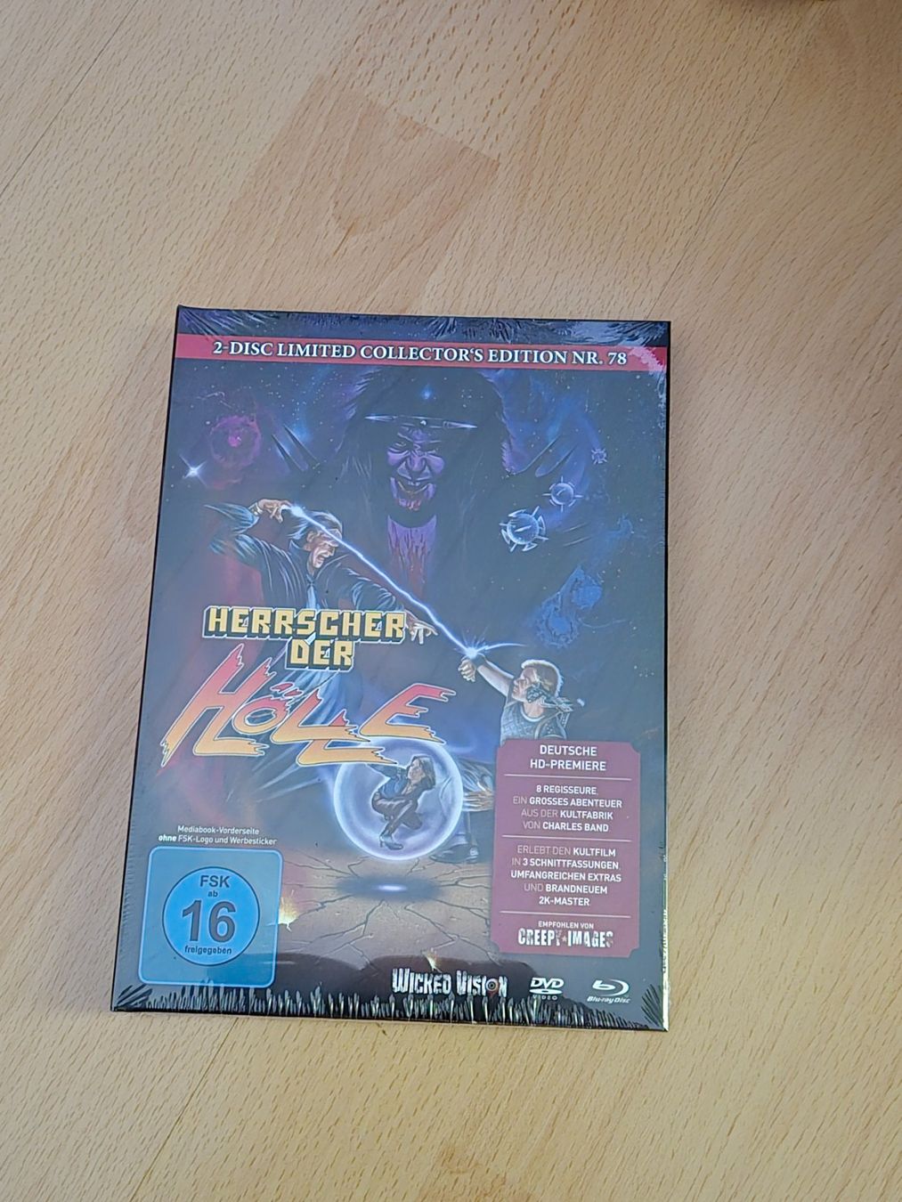 Alle DVDs: Herrscher der Hölle Mediabook – Neu und originalverpackt aus Lostorf von Mediabookfan