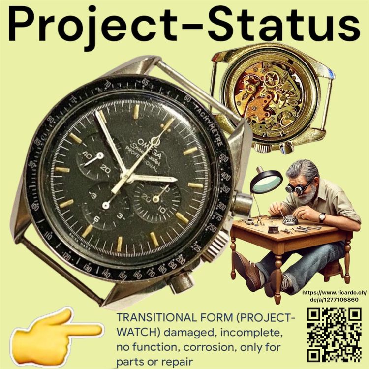 Omega (PROJECT-WATCH) Chronograph (Defekt) in lyss für CHF 5700 – mit ...