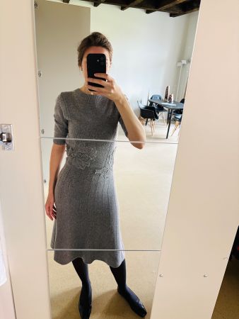 Designer Kleid Ermanno Scervino – Wolle/Kaschmir
