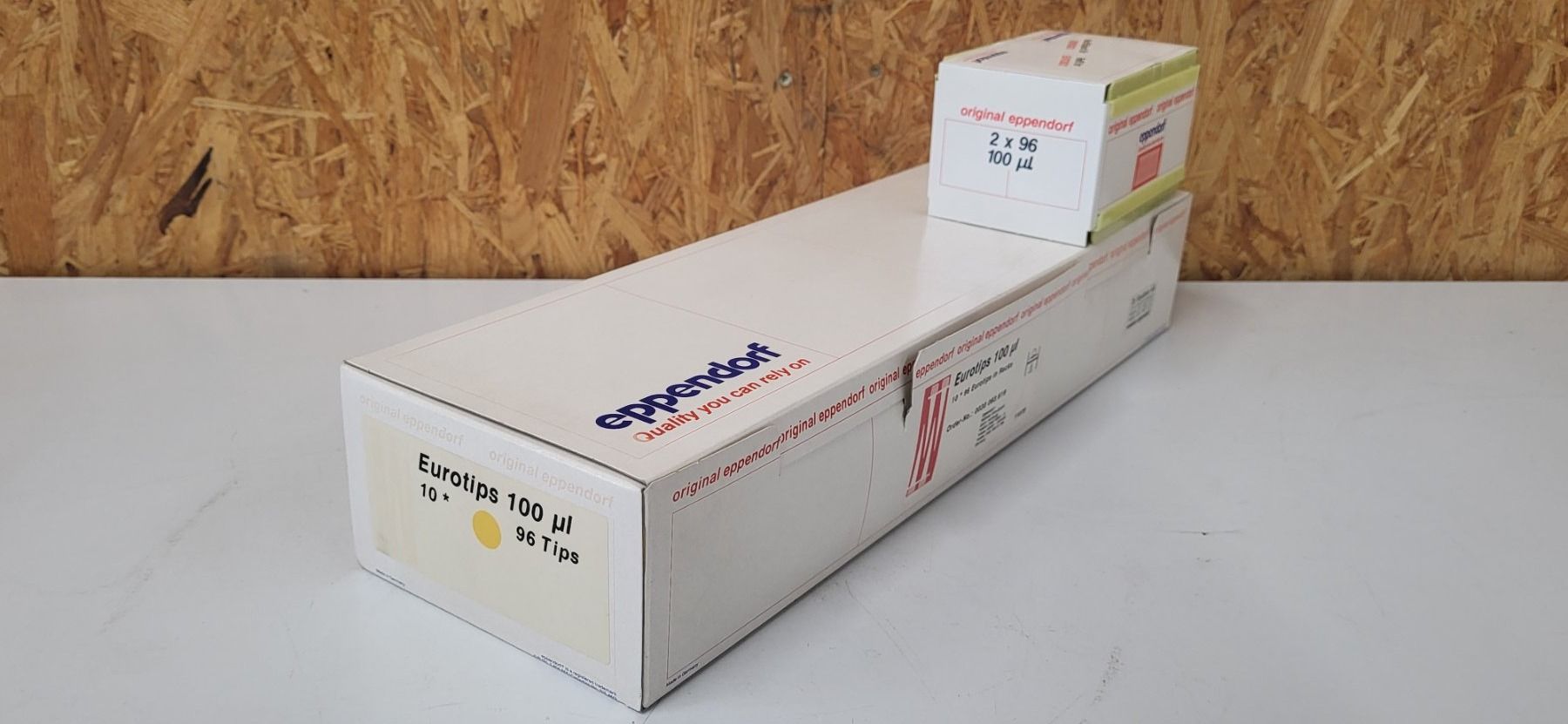 Eppendorf Misurare: Eppendorf Eurotips 100 µl - 96 Stück – Nuovo e nell'imballaggio originale da Schupfart venduto da philippb06