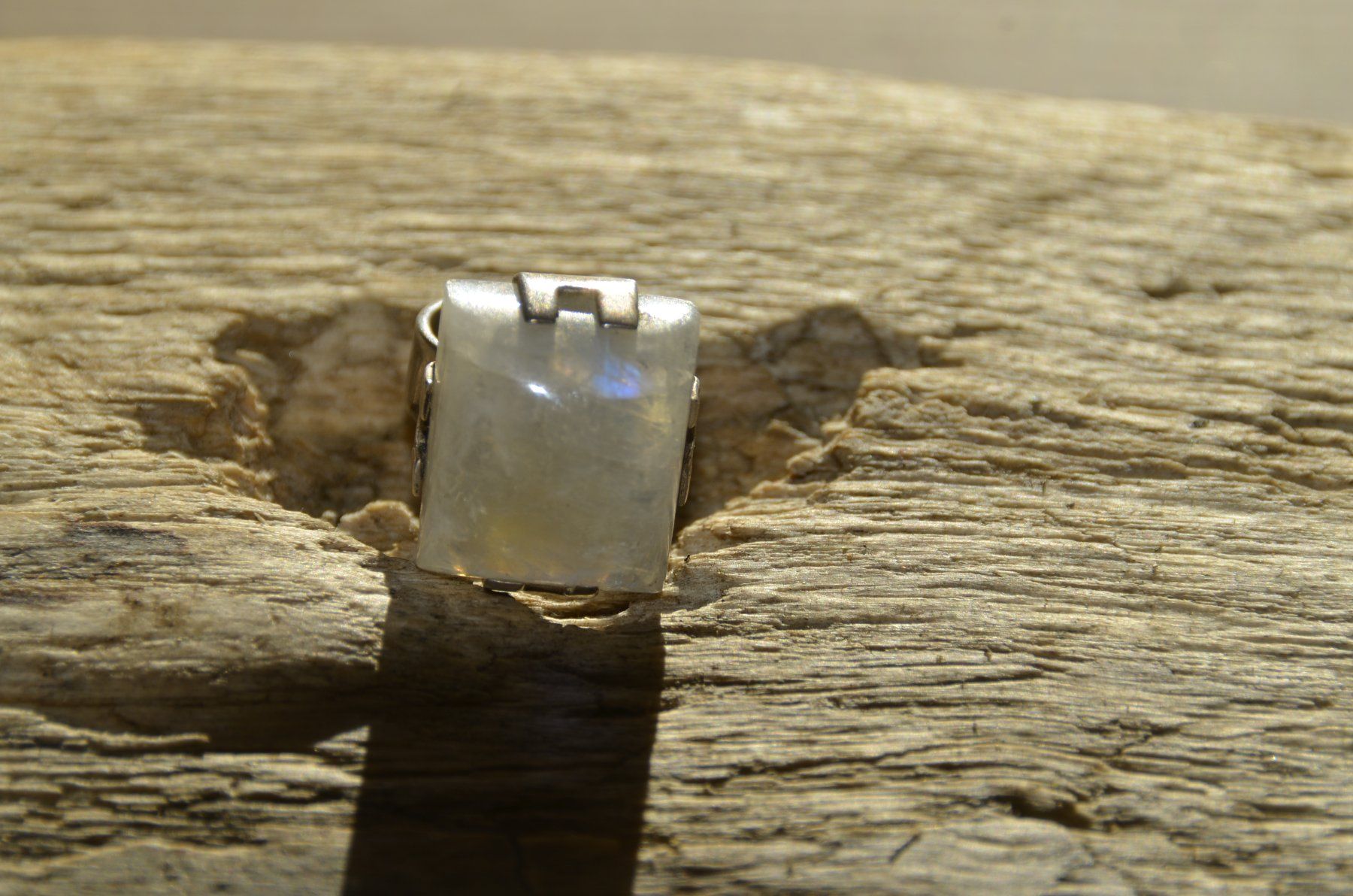 Anelli: Fingerring Mondstein – Usato da Schmerikon venduto da Indio75 1