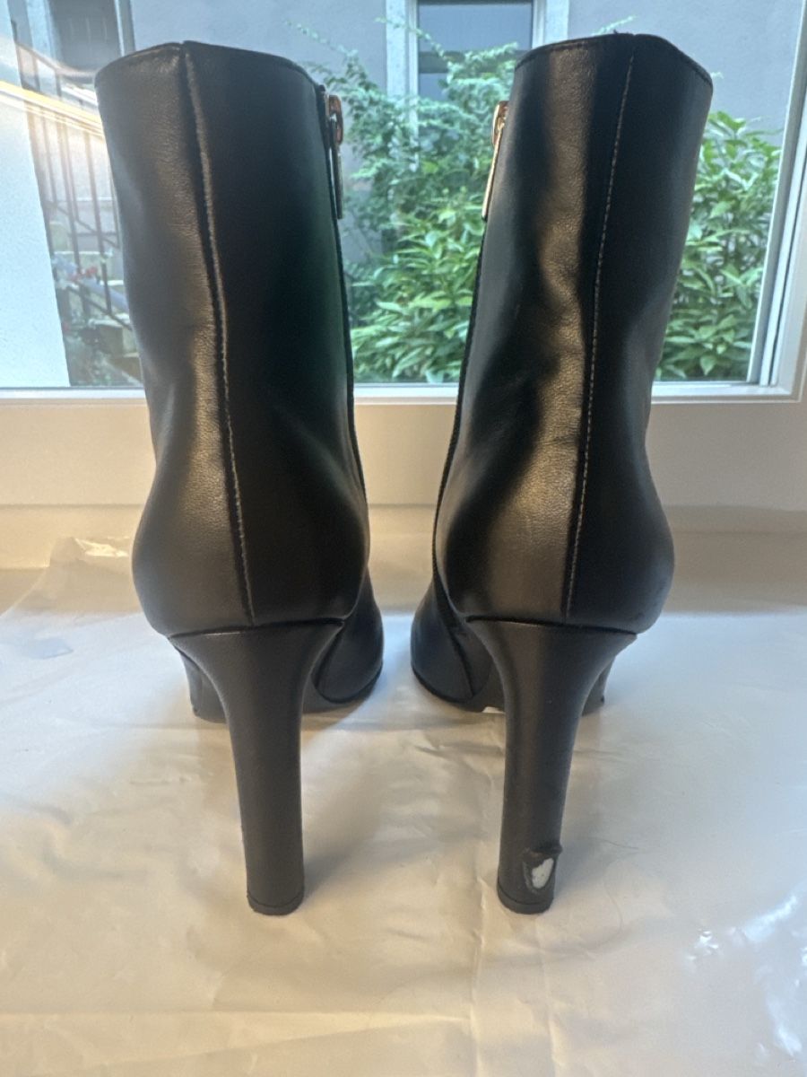 AGL Scarpe da donna: AGL Ankle Boots Leather Black Size 37.5 – Usato da Zürich venduto da agnes_to 3