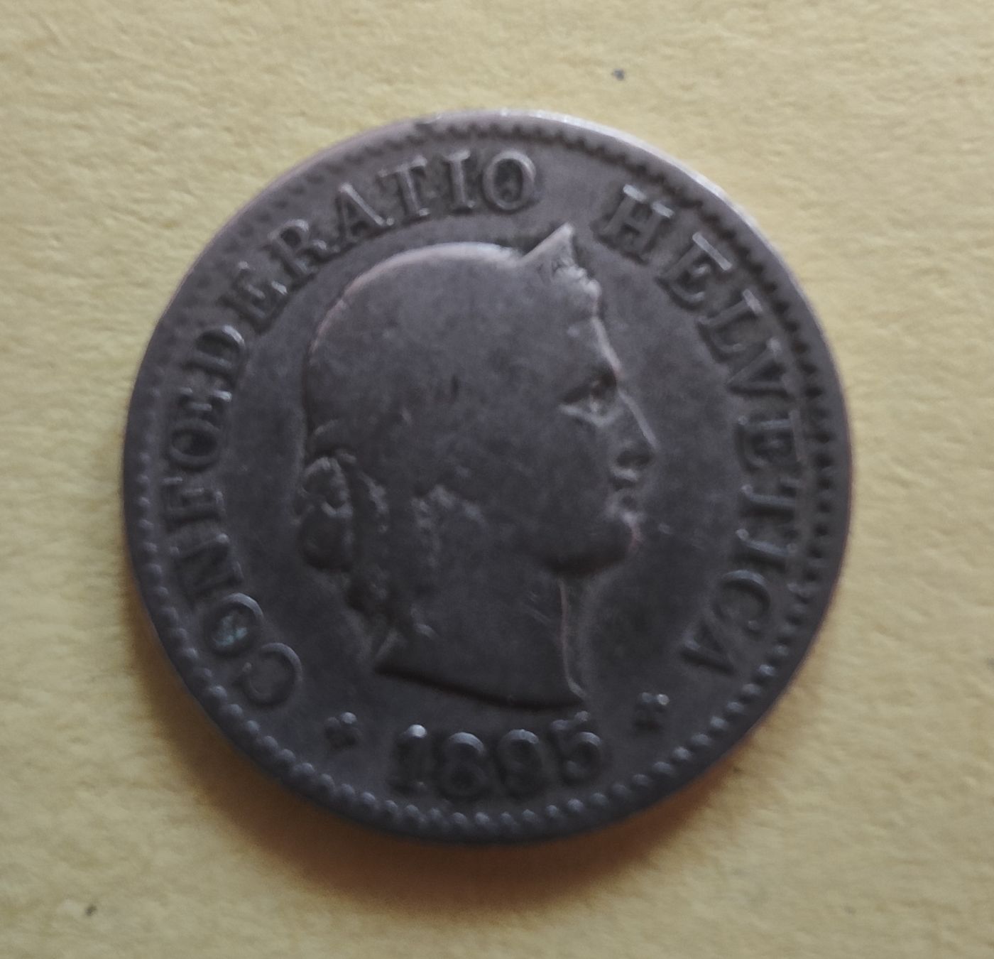 Tutti le monete: 5 Rappen 1895 – Usato da chur venduto da Hmars 1