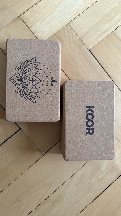 KOOR Yoga Blocks aus Kork (Set of 2) (Neu (gemäss Beschreibung)) in ...