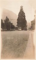 Lugano 1929 foto 7 x 11 Tram Straßenbahnen
