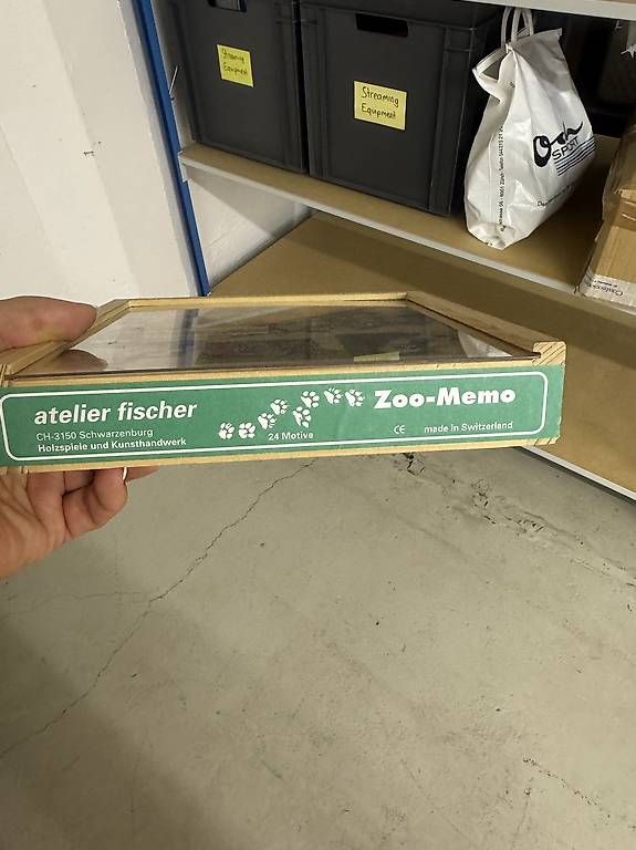 Giochi: Memory Spiel aus Holz  – Usato da Meilen venduto da Anteil 2