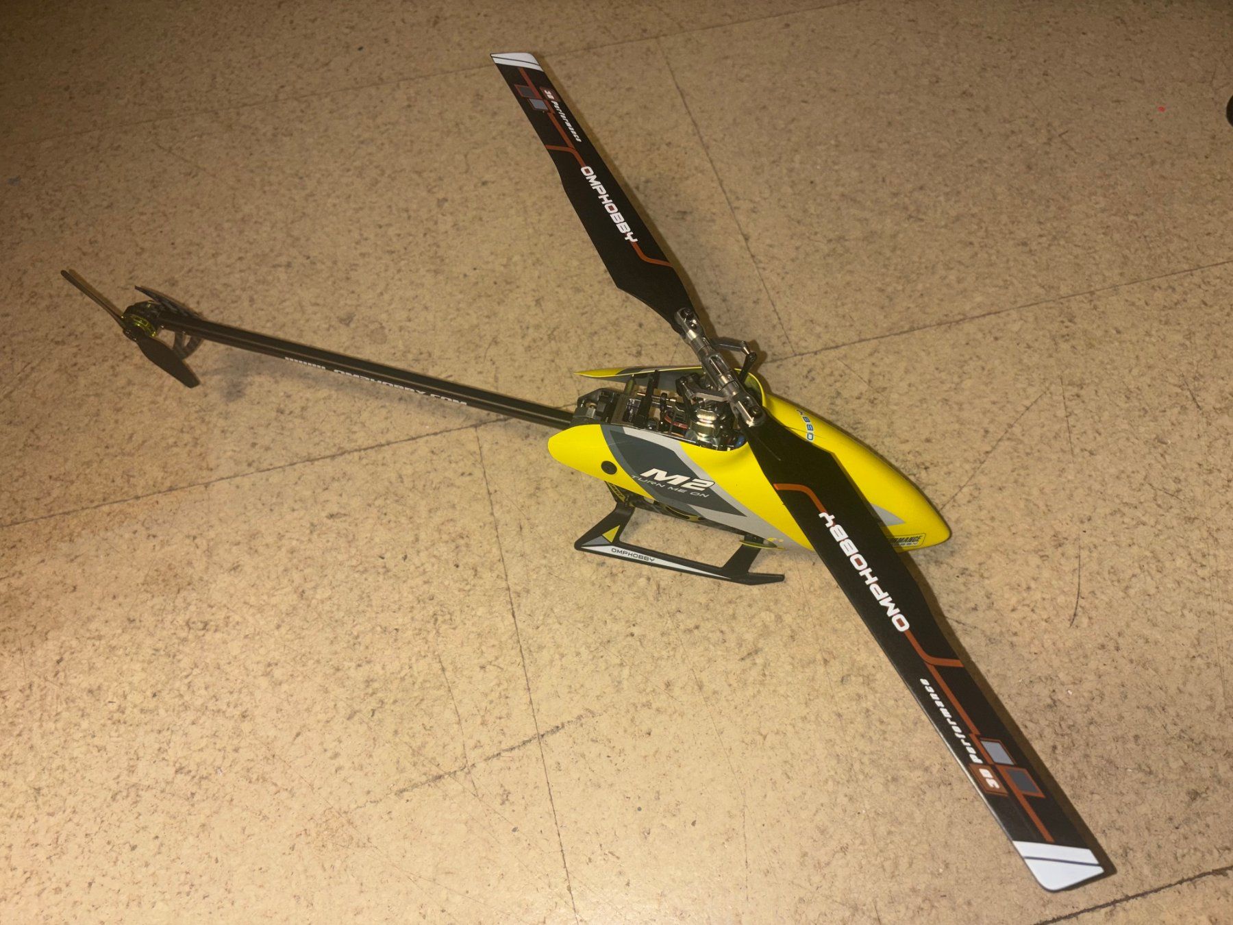 Omphobby Modellismo RC: OMP M2 Helikopter – Usato da Winterthur venduto da maximentus