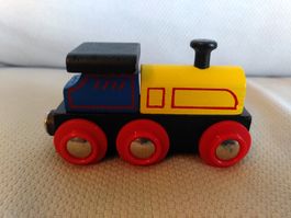 Locomotive pour train en bois – Lok für Holzeisenbahn