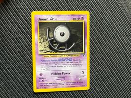 Pokemon Unown non Holo Neo Discovery