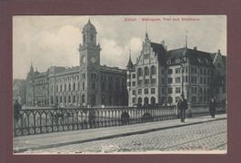 ZÜRICH - Métropole - Post - Leute