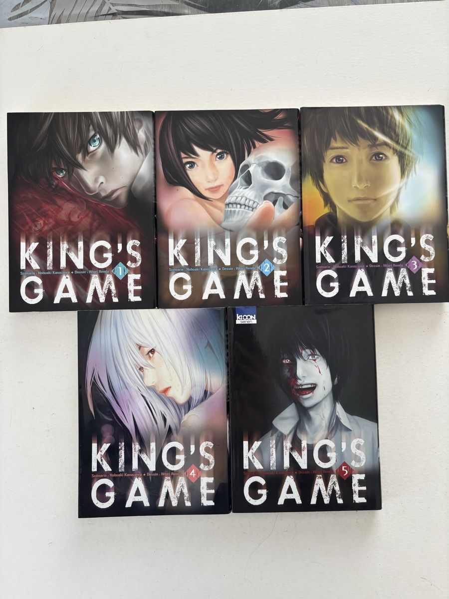 Fumetti: Mangas King's Game 1-5 – Usato da Genève venduto da sho_67qj