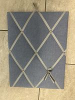 Pinnwand Stoff hellblau NEU 30 x 40 cm