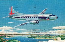 Eastern - Airlines Silver Falcon + 1958