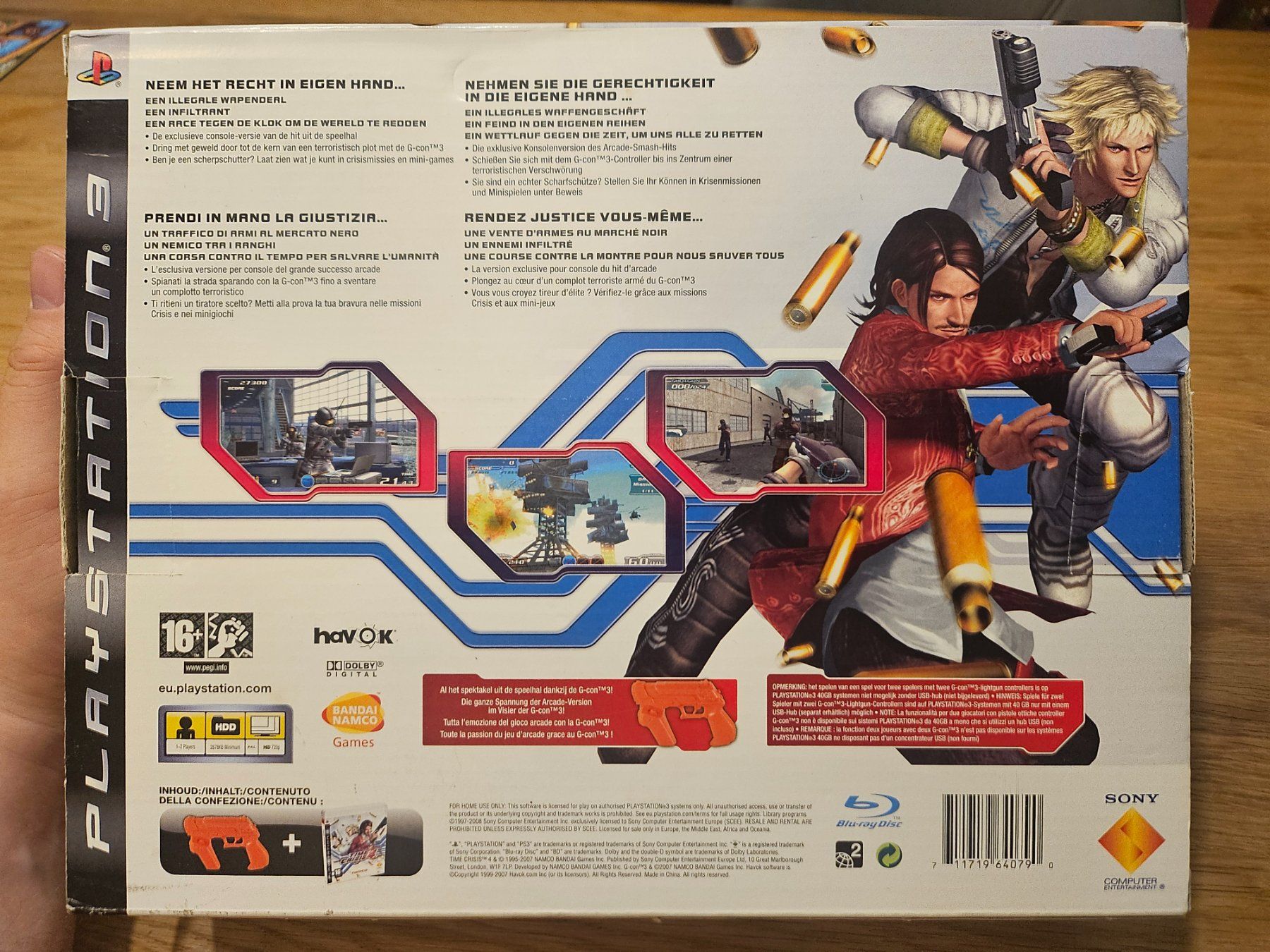 Spiele: Time Crisis 4 G-Con Pack OVP PS3 – Neu (gemäss Beschreibung) aus Bern von DracuLau 1