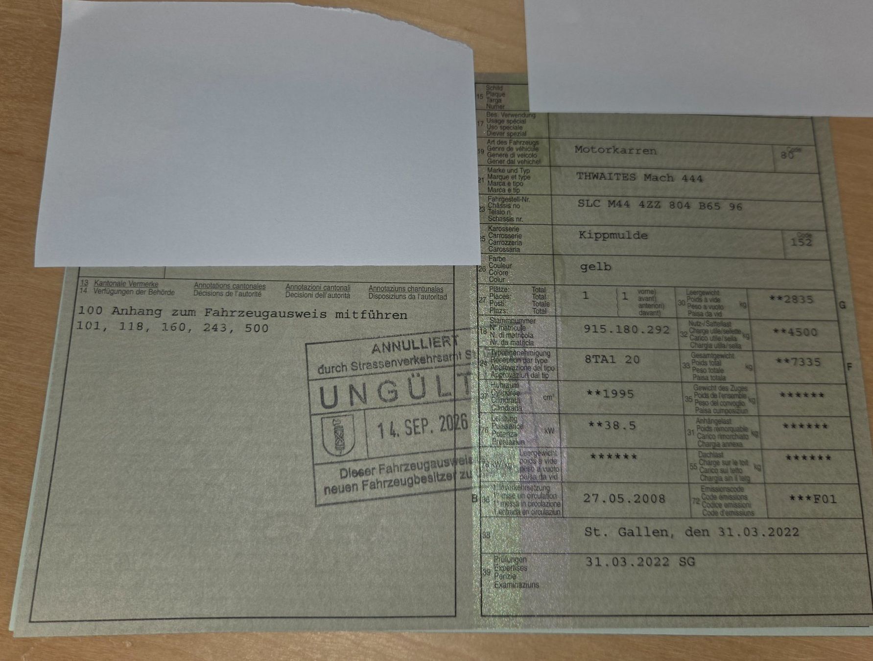 Tutte le macchine: Dumper Twaites – Usato da Appenzell venduto da dan_8mky 6