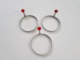 Vintage Eierringe aus den 1970er Jahren