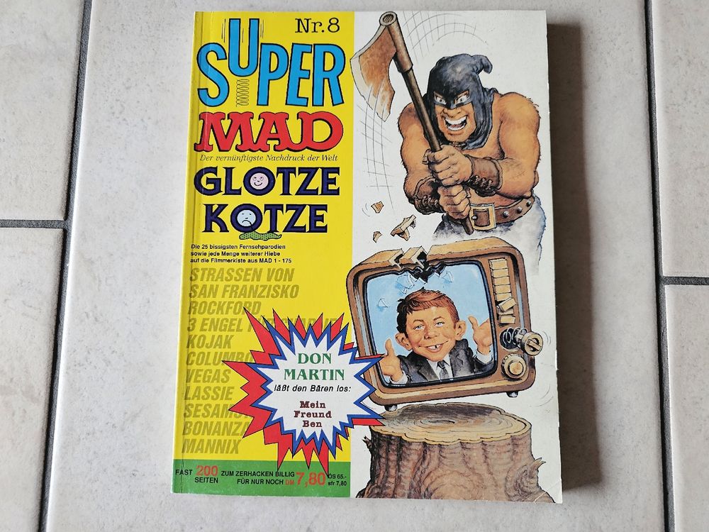 SUPER MAD Comic - Nr. 8 (Gebraucht) in Schneisingen für CHF 8 – mit ...
