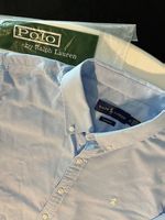 Ralph Lauren Polo Hemd hellblau Gr. XL Classic Fit Top Zu...