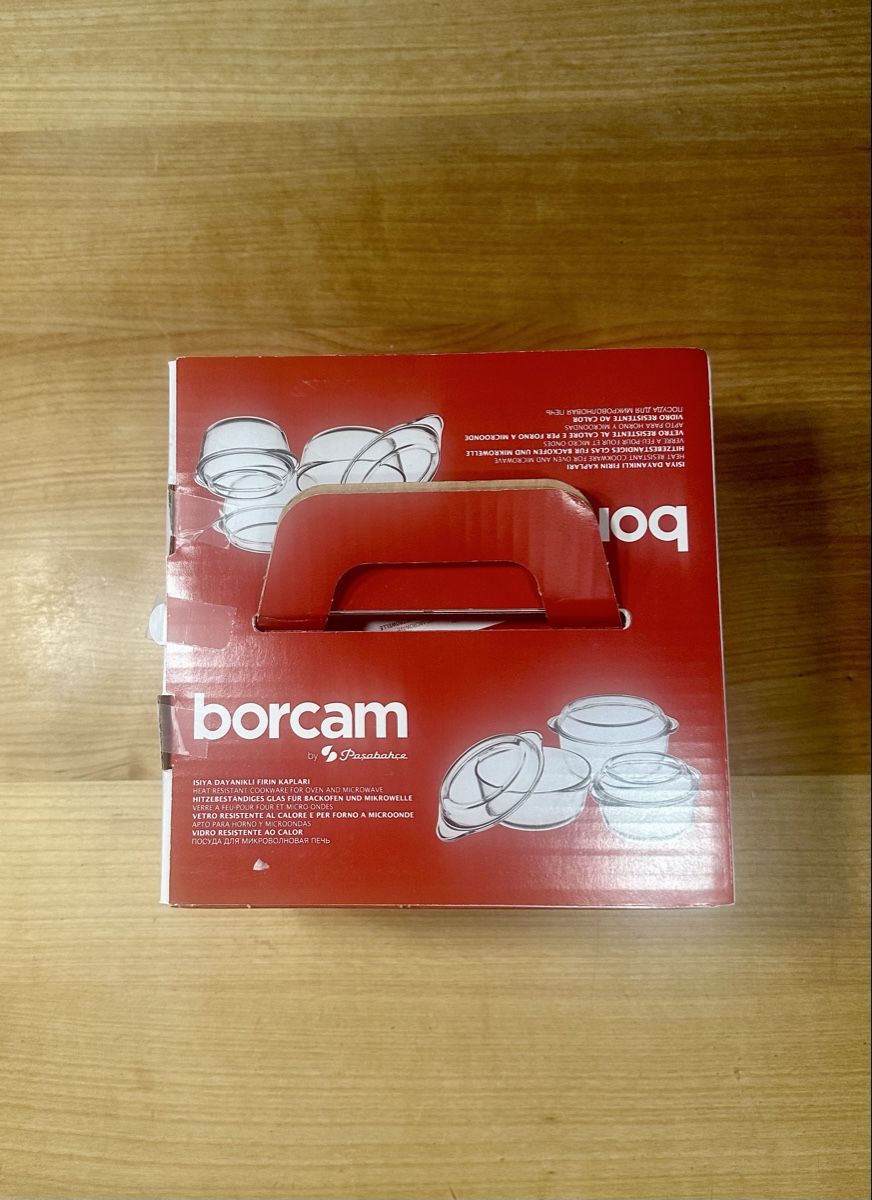 Set di piatti: Borcam / Pasabahce Glas-Kochgeschirr-Set – Nuovo e nell'imballaggio originale da Bonstetten venduto da Filetti99 2