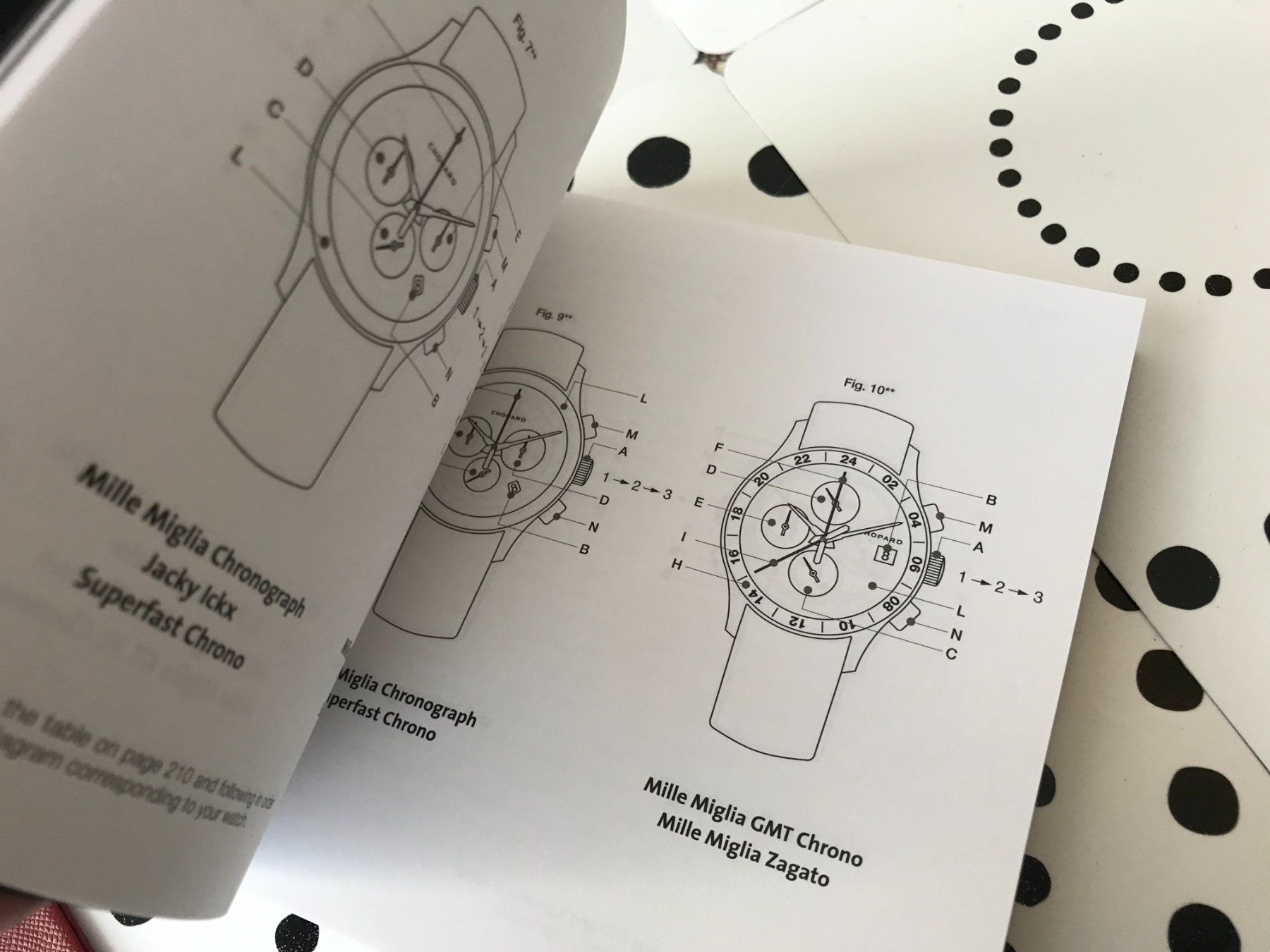 Documenti: CHOPARD ORIGINAL - MILLE MIGLIA OPERATING INSTRUCTIONS - NEW – Nuovo e nell'imballaggio originale da Epalinges venduto da dream-watch 7