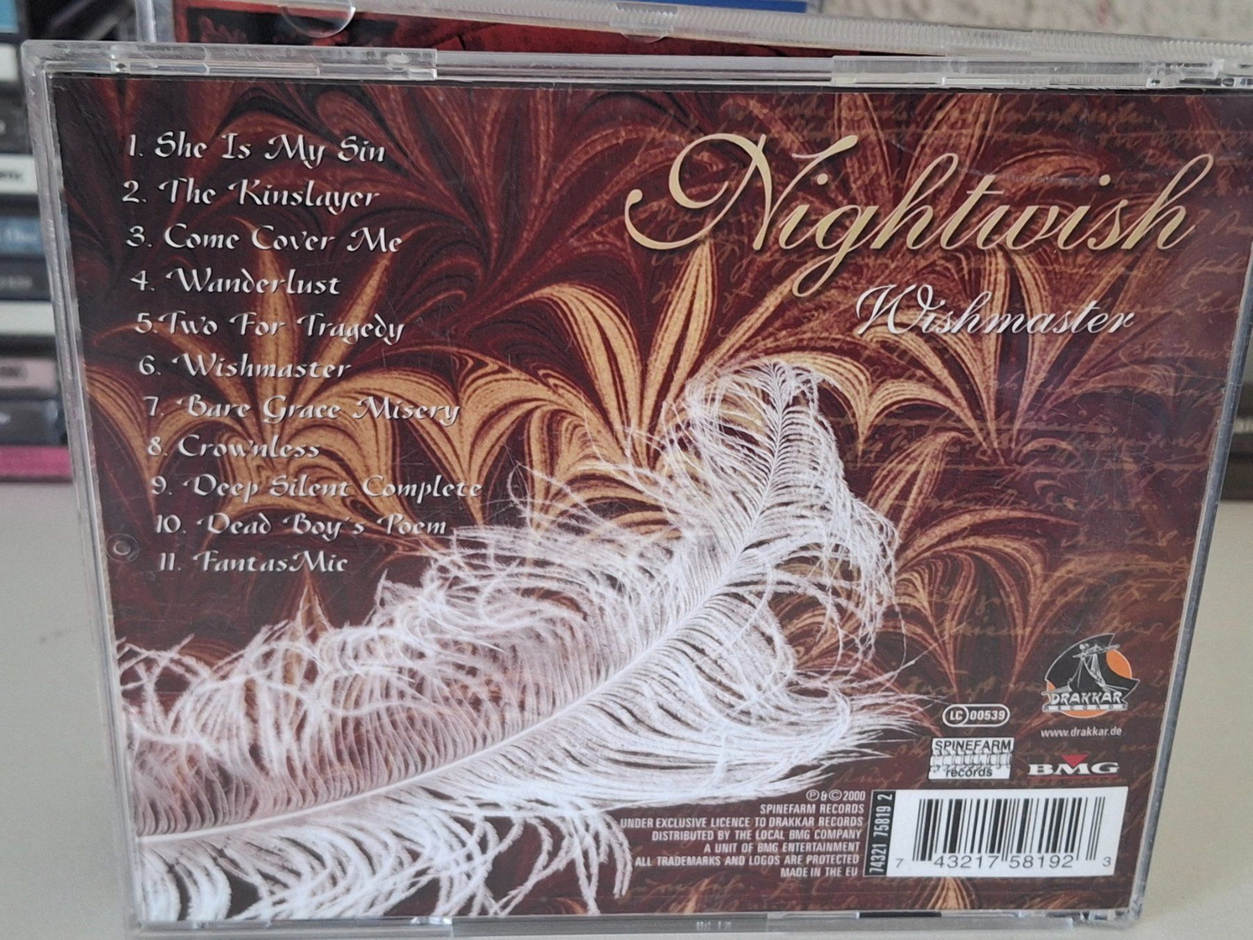 CDs: CD Nightwish  - Wishmaster – D'occasion à Aarberg par Jackup1 1