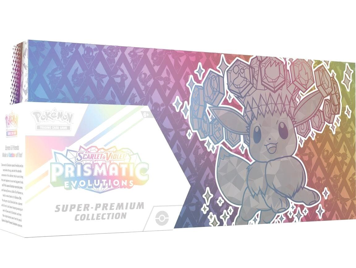 Pokémon Carte collezionabili: Pokemon Prismatic Evolutions Super Premium Collection ENG – Nuovo e nell'imballaggio originale da Worb venduto da Tralitralu