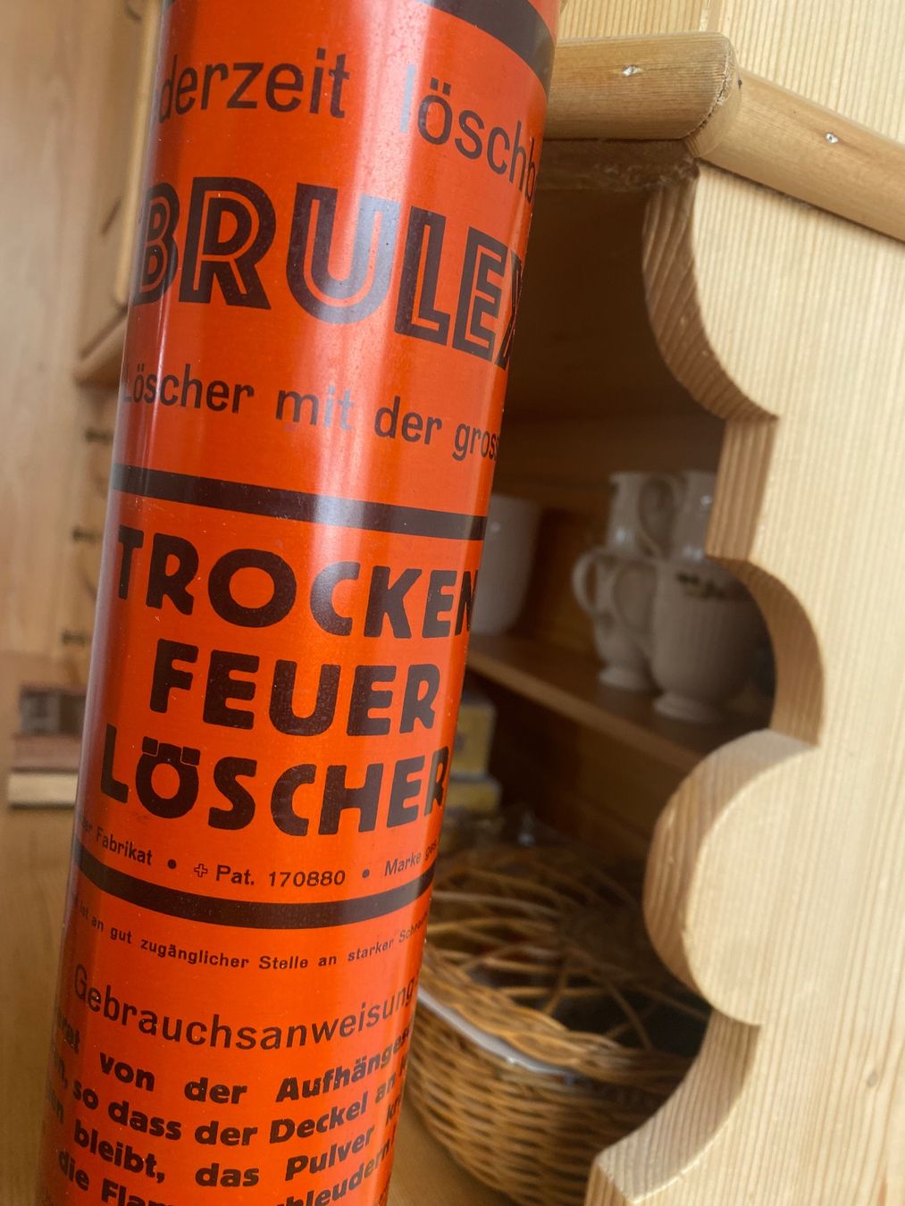 Estintori: Alter Feuerlöscher – Usato da Lenk im Simmental venduto da gwustu 1