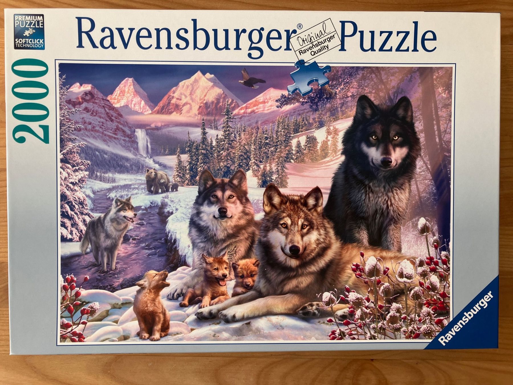 Ravensburger Puzzle: Ravensburger Puzzle Wölfe - 2'000 Teile – Nuovo (secondo la descrizione) da Arlesheim venduto da Bobo010