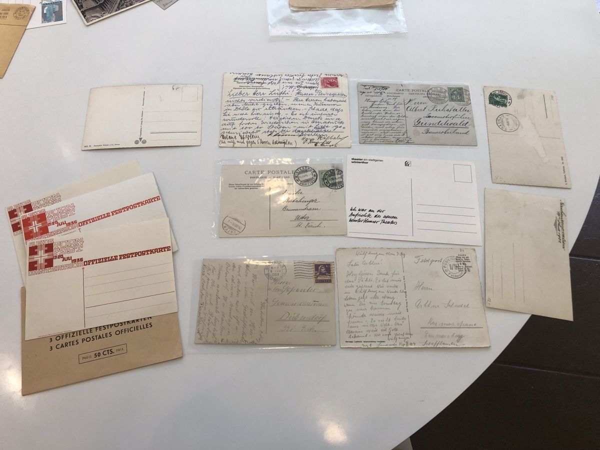 Alle Briefmarken: Sammelschatz WINTERTHUR ab 1879 – Gebraucht aus Lufingen von Rac0 4
