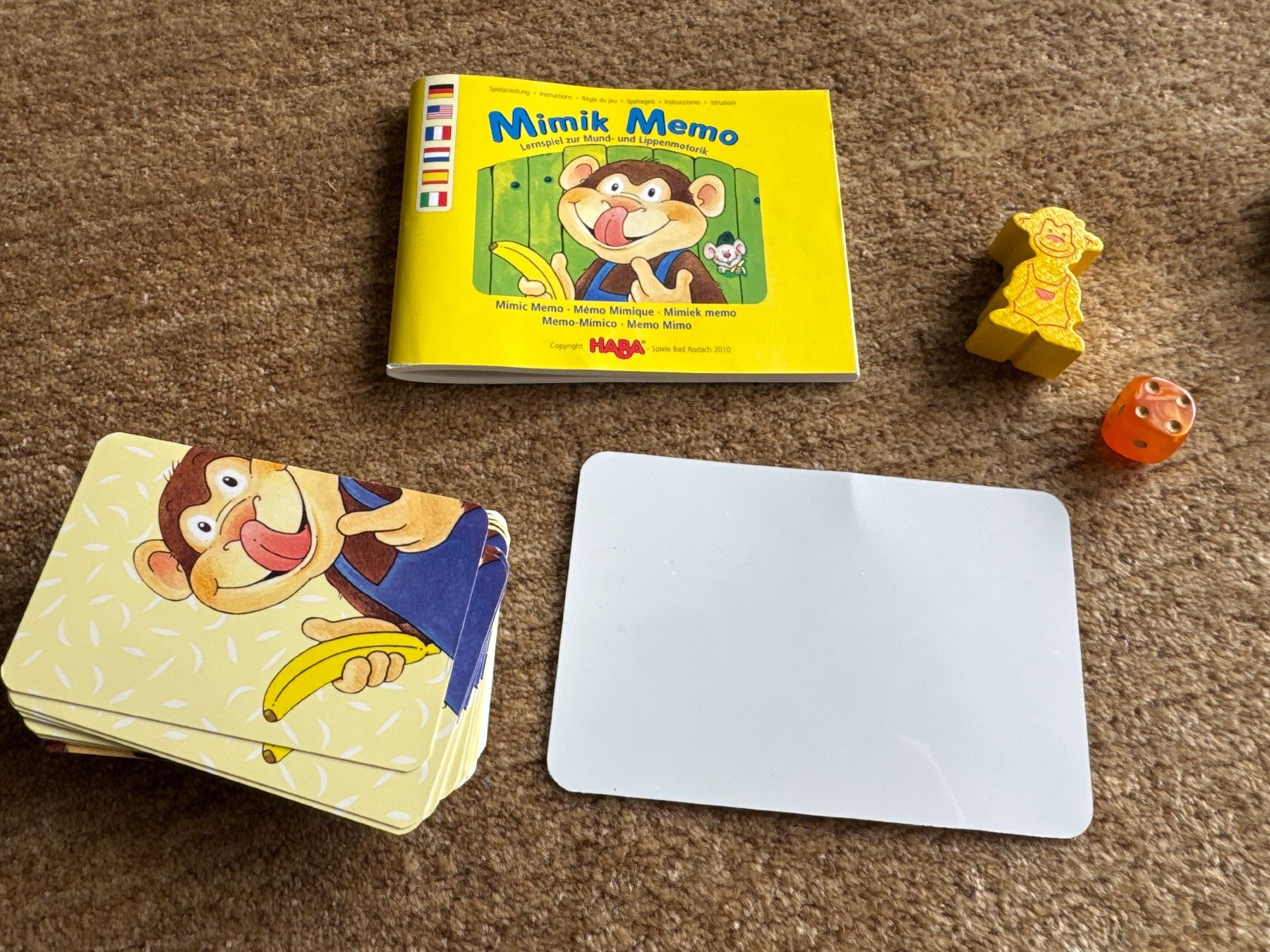 Haba Giochi: HABA - Mimik Memo - Lernspiel – Usato da Aarau venduto da Kilauea 1