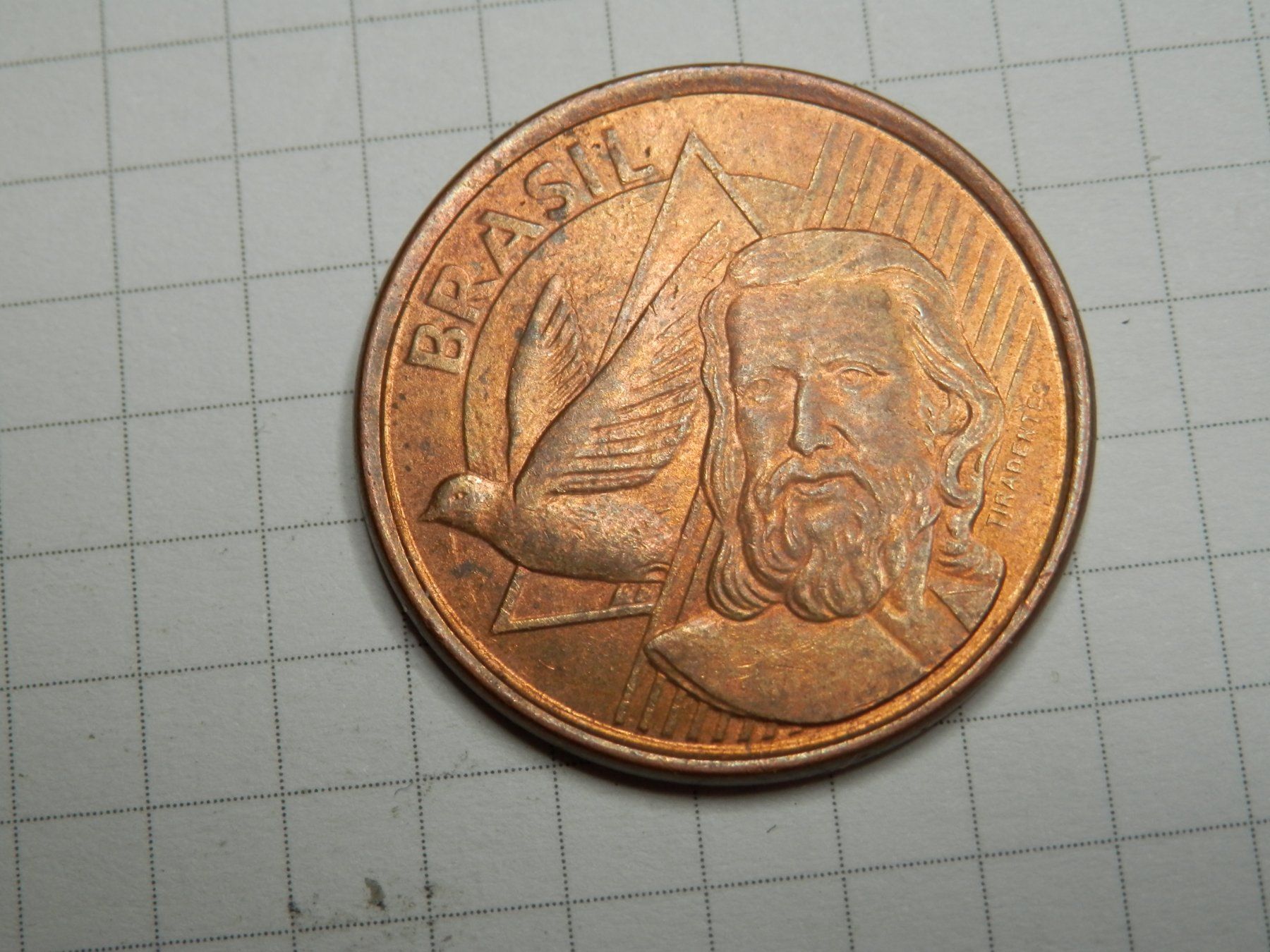 Tutti le monete: Brasilien  5 Centavos, 2010 – Usato da Weiach venduto da weiach81