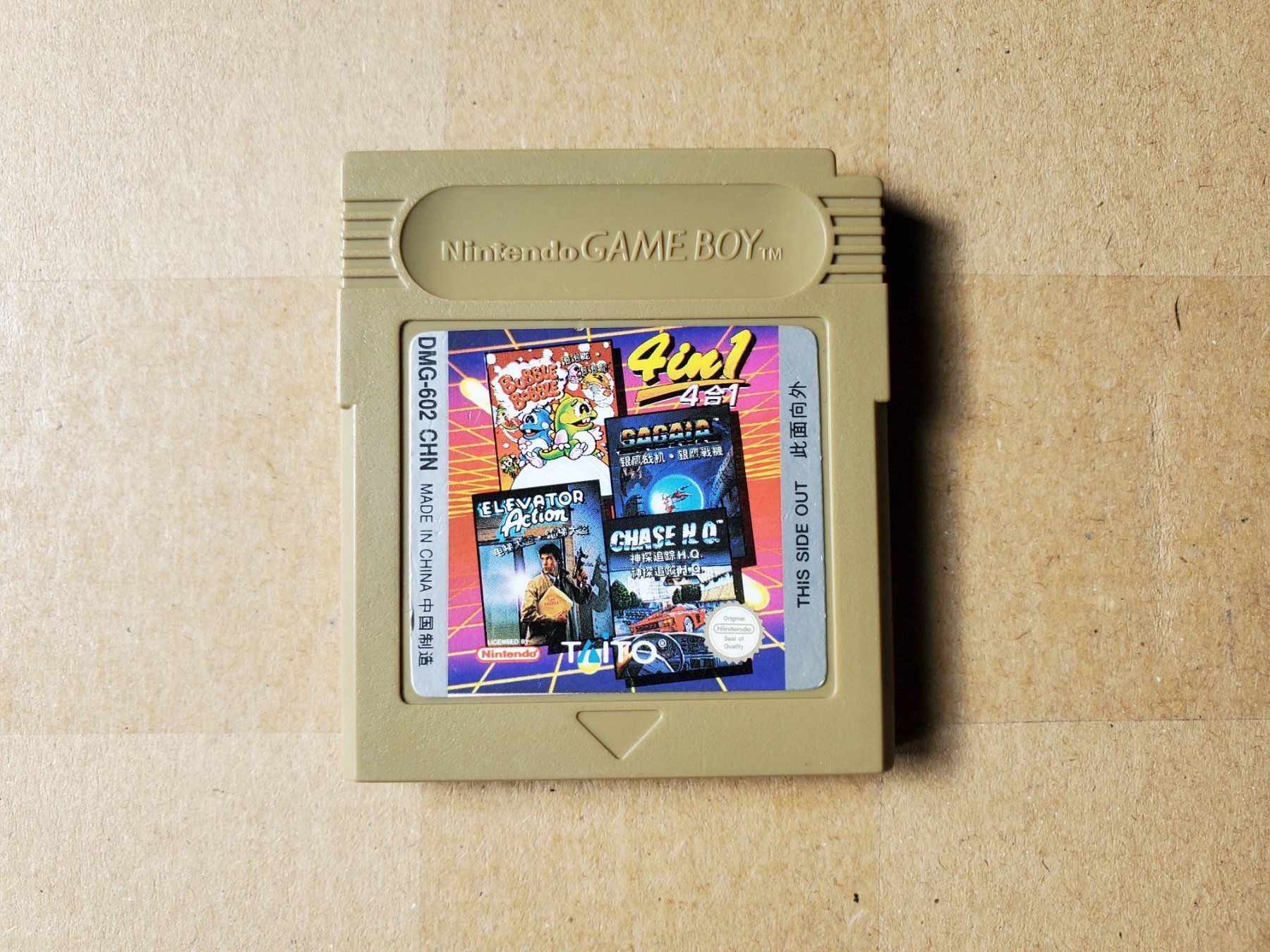 Nintendo Spiele: Taito 4 in 1 - Gameboy – Gebraucht aus Sion von Audrey2780