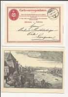 2 x  AK 1984 , 1985 PTT Bildpostkarte Ausgabe Stempel