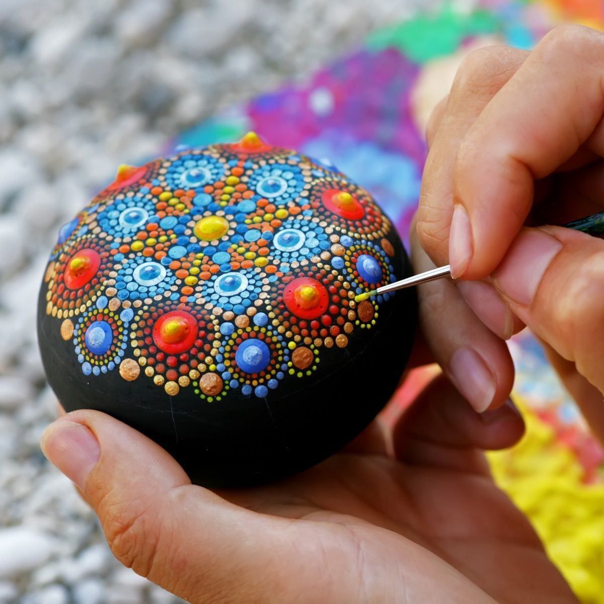 Kit bricolage: Kit de loisir créatif Mandala 35 pièces – Nuovo e nell'imballaggio originale da Genève venduto da BabyBabou 1
