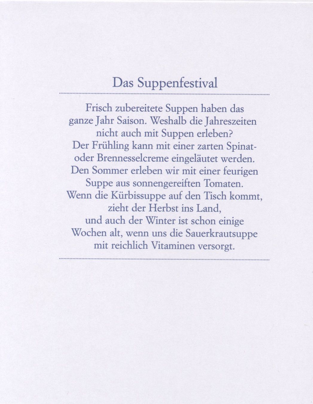 Bücher: Das Suppenbuch von Josy Nussbaumer – Neu (gemäss Beschreibung) aus Biel/Bienne von 07helios032 2