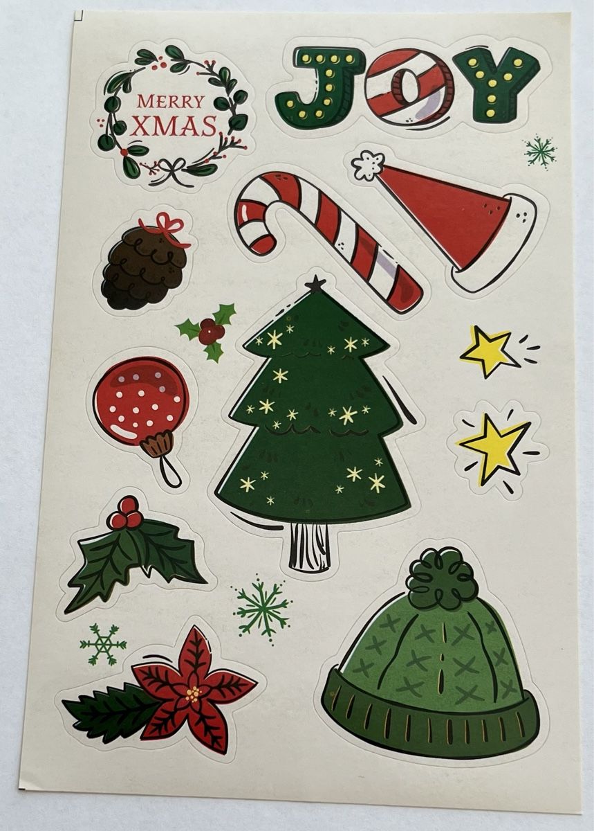 Sticker: Weihnachtliche Sticker Set – Nuovo (secondo la descrizione) da Menziken venduto da Bastelchaos 1
