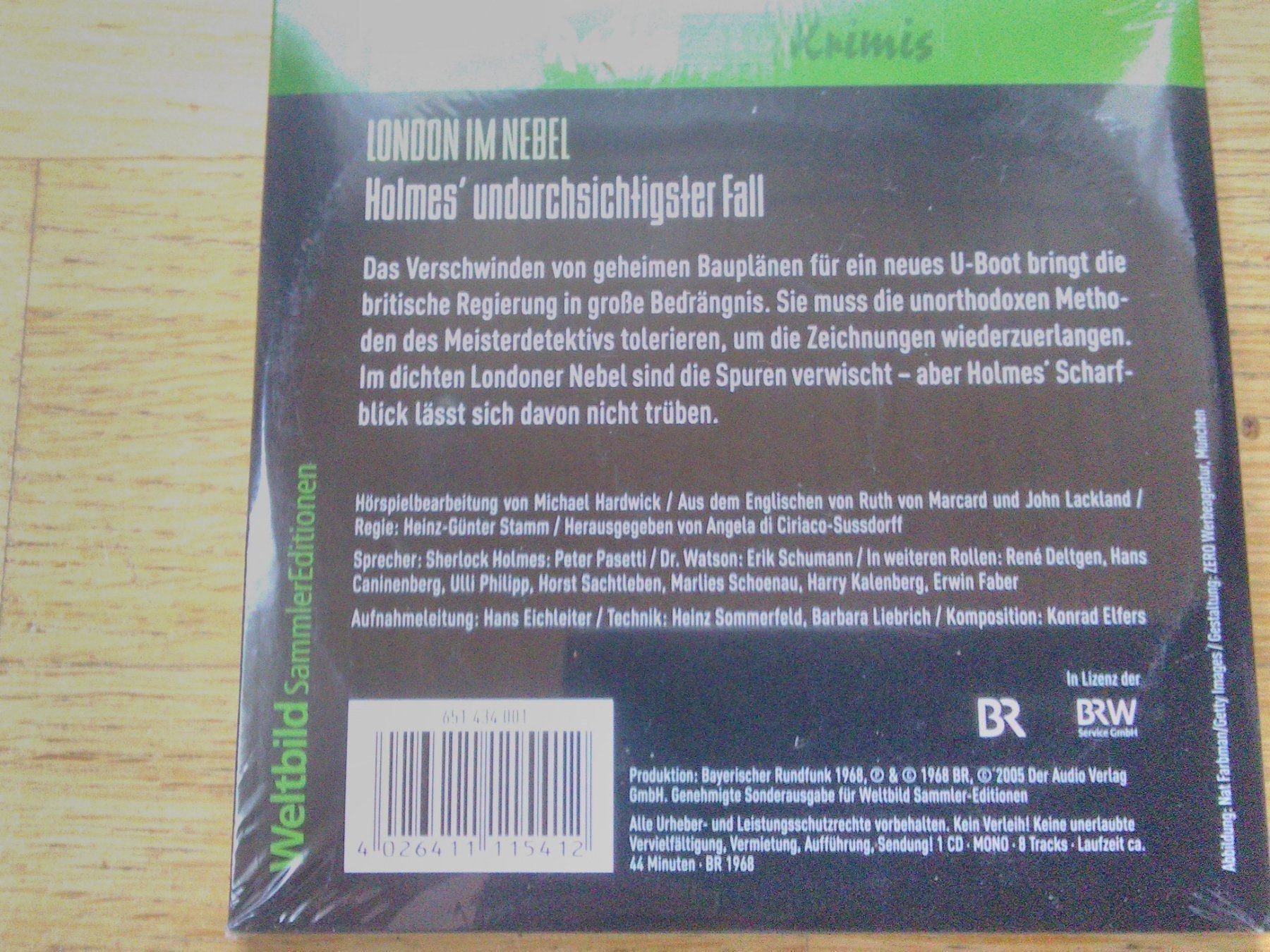 Audiolibri: Sherlock Holmes & Dr.Watson - Der Hund von Baskerville – Nuovo e nell'imballaggio originale da St.Galllen venduto da elkaphone 1