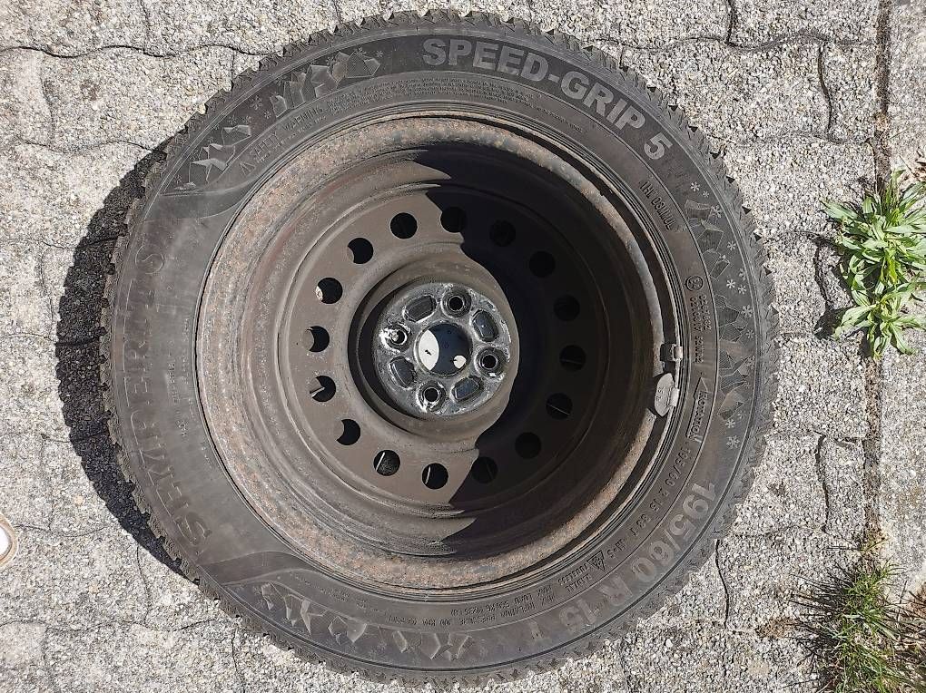 Pneus & Kompletträder: Winterreifen Semperit SpeedGrip 5 – Gebraucht aus Stein AR von peachBlue 2