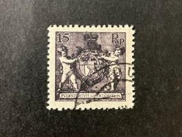 Liechtenstein, 1921, Kat. 52A, Perf. 12 1/2, KP 100.--