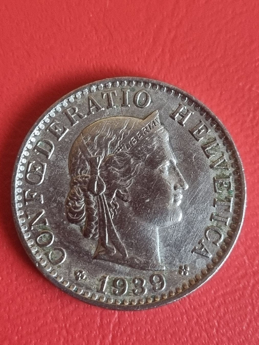Tutti le monete: 20 RAPPEN SCHWEIZ - 1939 EHER SELTEN - AB 1.- – Usato da Heimenschwand venduto da rog_p7h9